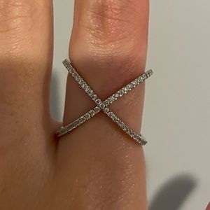 CZ Size 7 Ring 925 Sterling